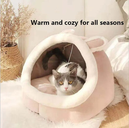 Washable pet lounger cushions, cat mat beds, warm and soft baskets, cozy warm cat kennels, house tents, small pet dogs
