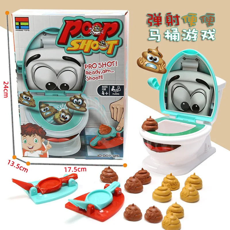 Funny Toilet Trick Toy party game decompression board games