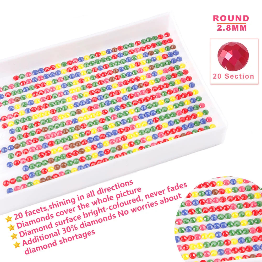 Huacan New Arrivals Diamond Painting Crown Letters  Full Drill Mosaic Butterfly Alphabet Art Wall Decor For Home Craft Kit