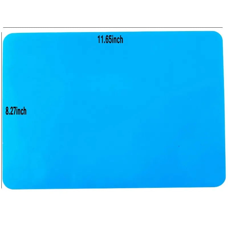 Silicone Mat for Resin Molds, 1 PCS 15.7" x 11.7" Playdough Mat, Silicone Mats for Crafts, Jewelry Resin Molds Mats, for Resin