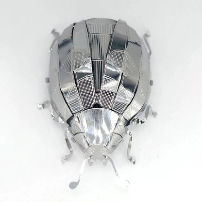 3D Metal Puzzle DIY Handmade Animal Insect Ladybug Carp Butterfly Assembly Model Jigsaw Puzzle Toys for Adult