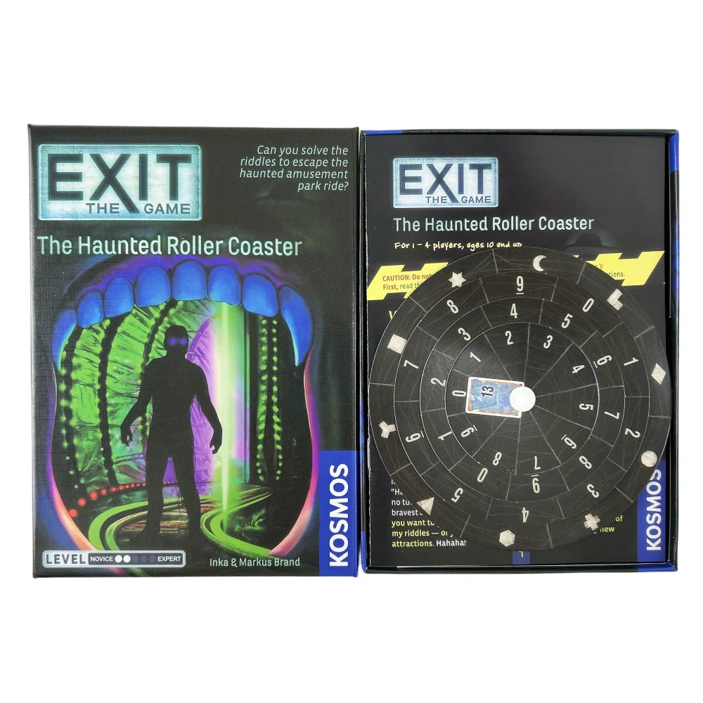 The Abandoned Cabin The Haunted Roller Coaster Dead Man Board Game