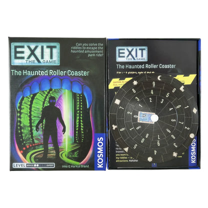 The Abandoned Cabin The Haunted Roller Coaster Dead Man Board Game