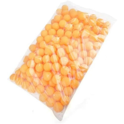 Advanced 40mm Orange Table Tennis Balls for Training, Set of 6 Yellow Ping Pong Balls with Attractive Design