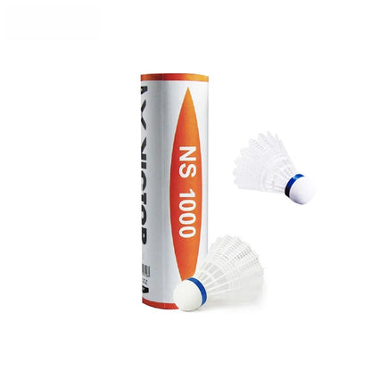VICTOR NS-3000 Badminton uttlecos Nylon Training Durable Windproof Carbon Sound Resistant 6 Pieces Set Medium Speed