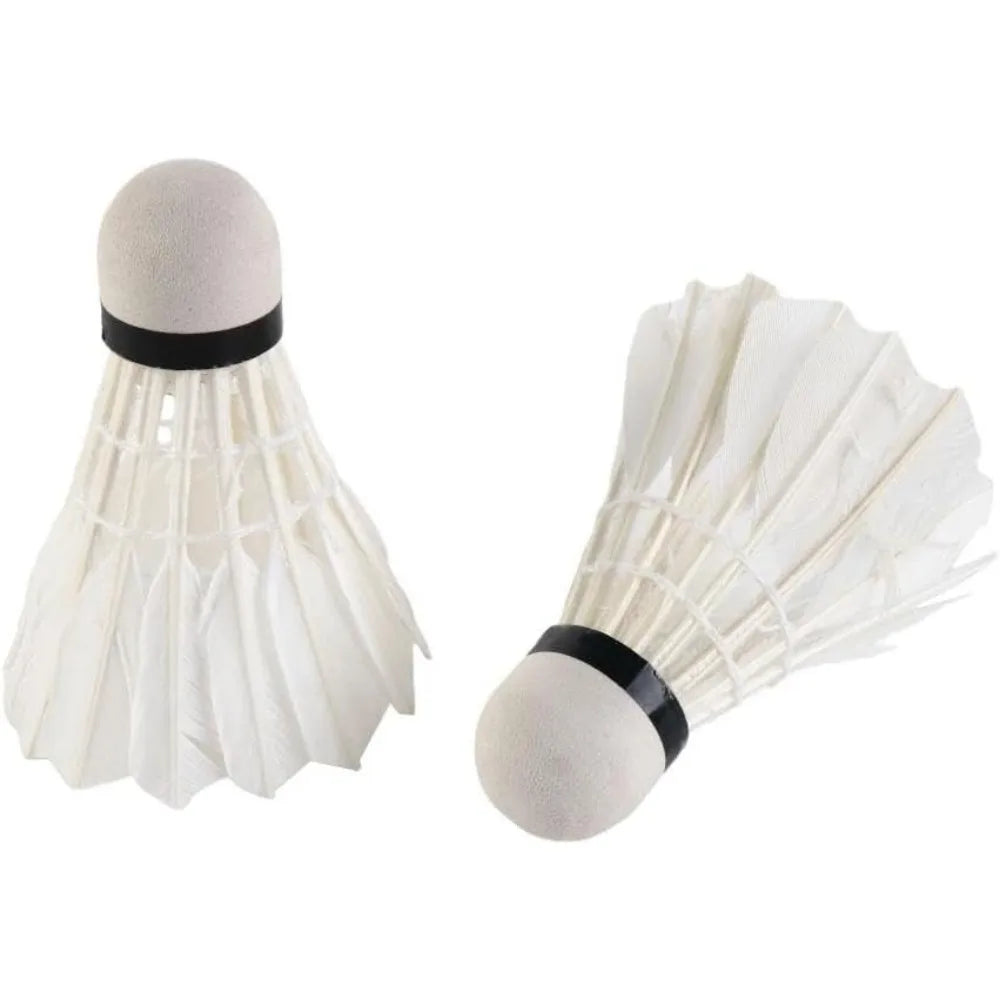 LED Badminton Shuttlecock, Colorful Shuttlecock Dark Night LED Goose Feather Badminton Balls Light Up Shuttle-Cocks for Indoor O