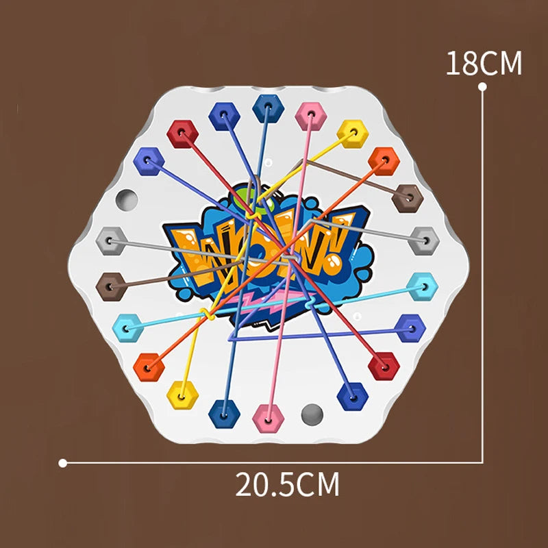 Kids Rope Knots Puzzle Board Game