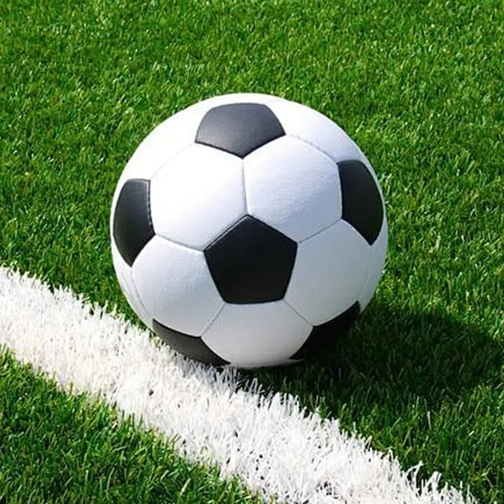 Size 5 Professional Training Soccer Balls PU Leather Black White Football Soccer Balls Goal Team Atch Training Balls