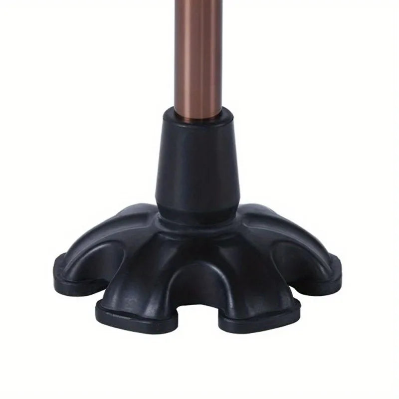 1pc Replacement Cane Tips Portable 6 Support Walking Sticks, Single Crutches, Rubber Non-slip Foot Mats, Elderly Supplies