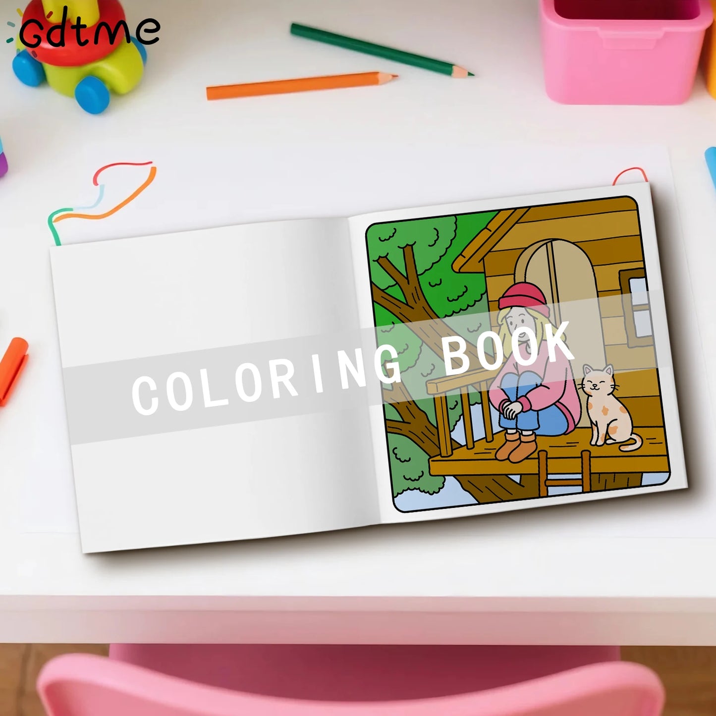 COZY  HOLIDAY Coloring Book for Adults Featuring Cute Cozy Daily Activities for Relaxation (Cozy Spaces Coloring) ﻿ ﻿