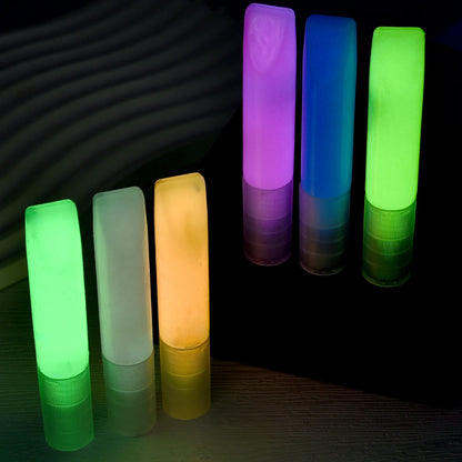 6ml Water-Based Luminous Paint Long Lasting Fluorescent Pigment Paint Glow In Dark Acrylic  Painting Water Color Artwork Party