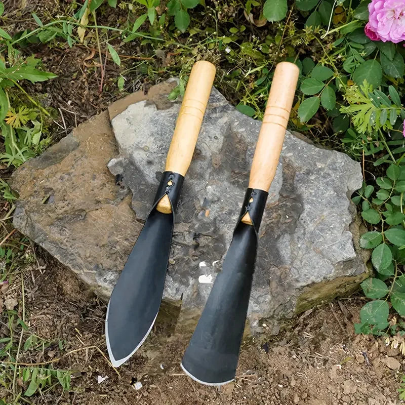Multifunctional Garden Tool Shovel Dig Wild Vegetables Drive Sea Plant Flowers Shovel Soil Thickening Iron Hoe Weeding Shovel