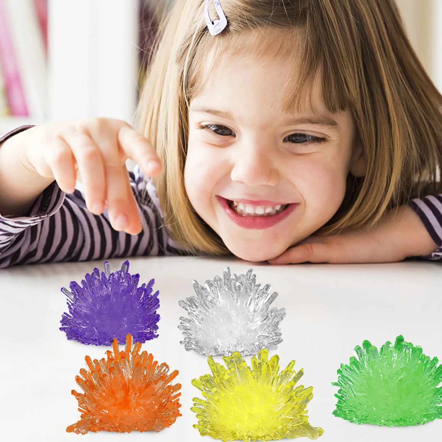 Crystal Growing Kit DIY Educational Experiment Stem Exciting And Enriching Science Kit For Kids Boys Girls Adults Birthday Gifts