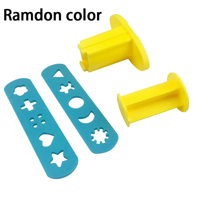 Funny Ice Cream Playdough Mold Kids DIY Toys 3D Rabbit Butterfly Popsicle Clay Dough Plasticine Mould Boys Girls Party Favor