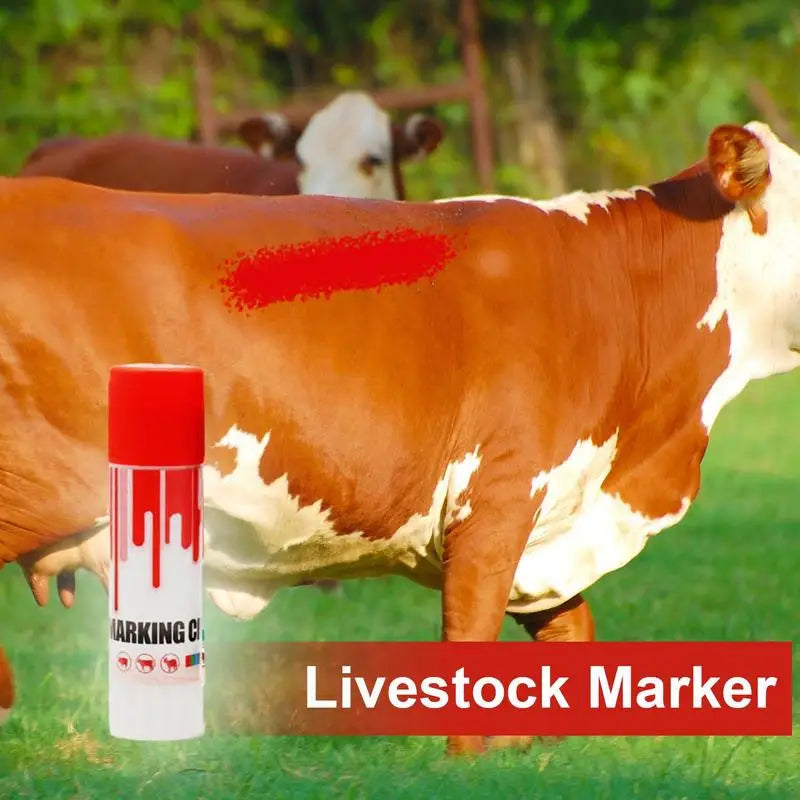 Animal Livestock Marking Crayons Safe High-purity Paraffin-based Skin Marking Paint Pens Pig Cattle Sheep Animals Identify Pen
