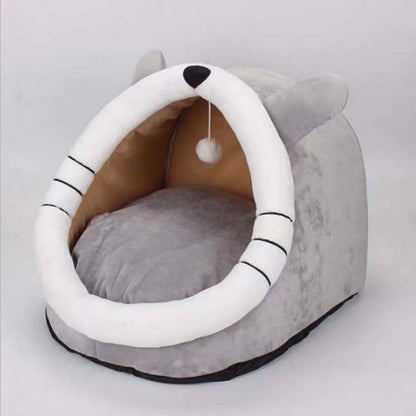 Washable pet lounger cushions, cat mat beds, warm and soft baskets, cozy warm cat kennels, house tents, small pet dogs