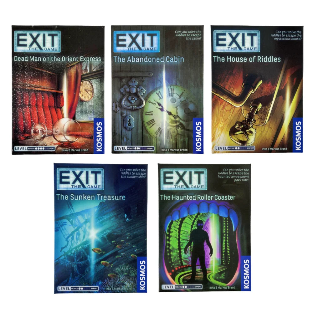 The Abandoned Cabin The Haunted Roller Coaster Dead Man Board Game