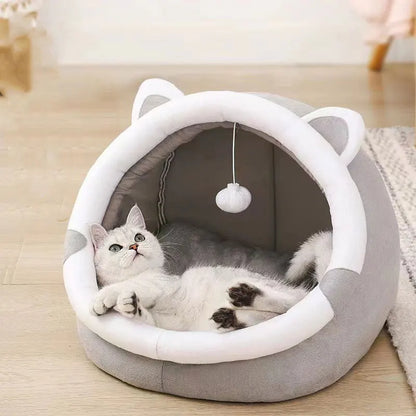 Washable pet lounger cushions, cat mat beds, warm and soft baskets, cozy warm cat kennels, house tents, small pet dogs