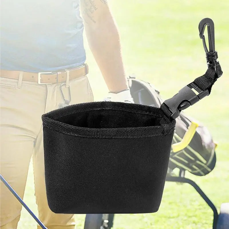 Golf Club Cleaning Bag With Detachable Clip Leak-Proof Golf Club Cleaner Easy-Clean Waterproof Golf Scrub Bags