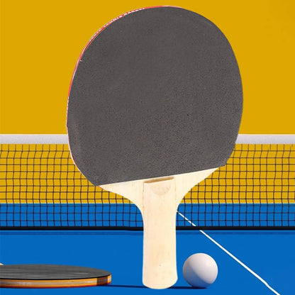 Ping Pong Paddle Set Table Tennis Net and Post Set Ping Pong Racket Set for Indoor/Outdoor Games