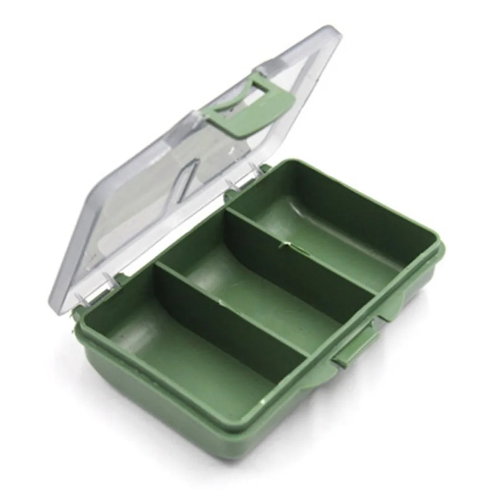1-8 Compartments Storage Box Carp Fishing Tackle Boxes System Fishing Bait Spoon Hook Storage Container Portable Fishing Box