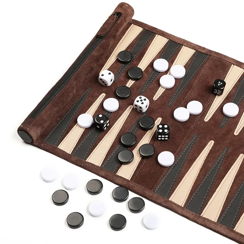Chinese Checkers Classic Backgammon Games Strategy Board Game Playing Pieces Dice Cups Chess For Table Game