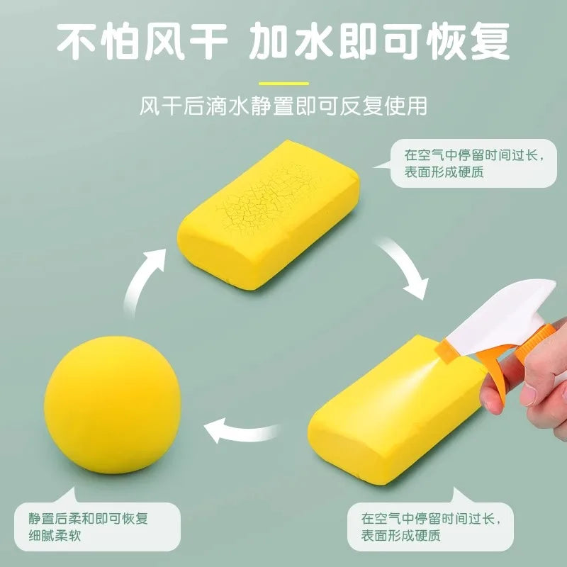 M&G 12/24/36 colors ultralight clay children's safety assured color clay easy plastic playdough handmade clay toys diy material