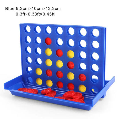Newest Connect 4 Game Classic Master Foldable Kids Children Line Up Row Board Puzzle Toys Gifts Board Game