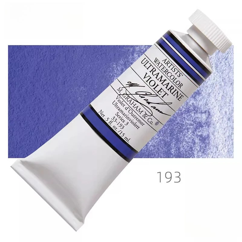 15ml / Tube American Watercolor Pigments Artist's Painting Art Supplies Hand-drawn Illustrations Creative Travel Water Color