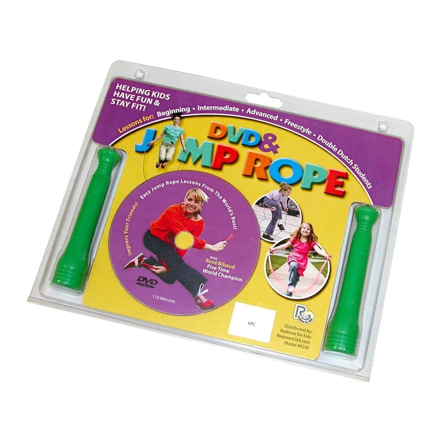 Full Length 8' Jump Rope Designed for Versatile Training from Basic to Competition Level Includes Comprehensive StepbyStep Inst