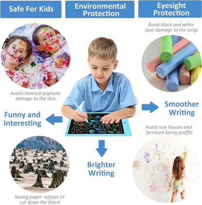 10 inch LCD Drawing Tablet Writing Board Montessori Educational Toys For Kids Students Magic Blackboard Halloween/Christmas Gift