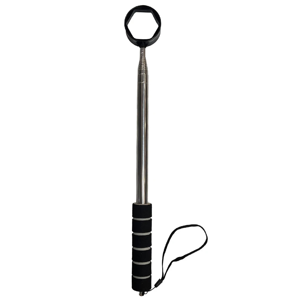8.86 FT Telescopic Golf Ball Retriever Golf Ball Pick Up Retriever Grabber Non-Slip Handle Claw Sucker Tool Golf Accessories