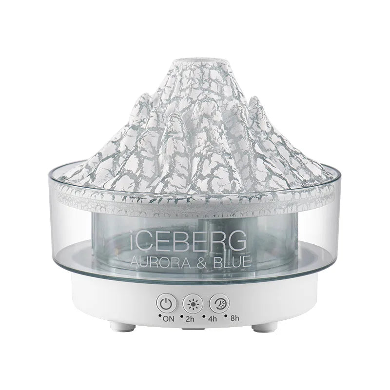 2024 New Simulated Volcano Crack Humidifier Large Capacity Colorful Night Light Aromatherapy Diffuser Household Spread Perfume