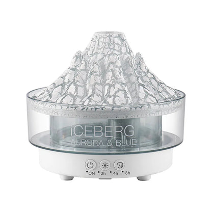 2024 New Simulated Volcano Crack Humidifier Large Capacity Colorful Night Light Aromatherapy Diffuser Household Spread Perfume