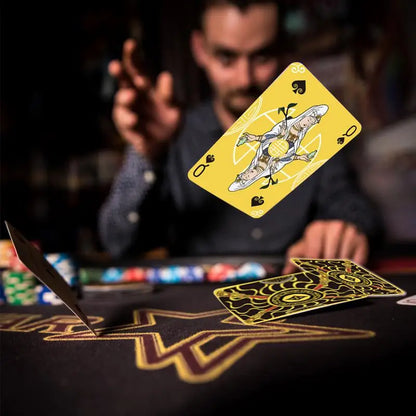 Poker Card Waterproof Poker Playing Cards For Casino Game Magical Playing Cards Party Playing Cards For Casino Party Teen Card