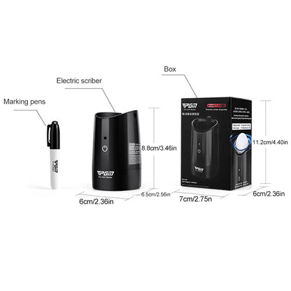 PGM HXQ012 Golf Electric Scriber Finds Center Of Gravity Distribution Line Ball Golf Training Aids Golf Ball Spot Marker Tool