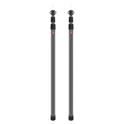 Tent Poles Telescopic Adjustable Awning Canopy Tarp Pole Support Rod for Sun Shelter Garden Camping Tents