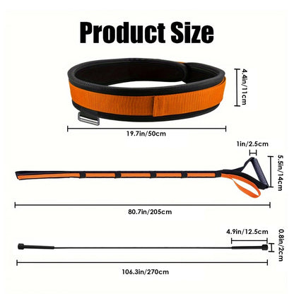 Speed Training Kit with Jump Rope Resistance Training Belt Resistance Band for Sprint Football Basketball Soccer Youth Adult