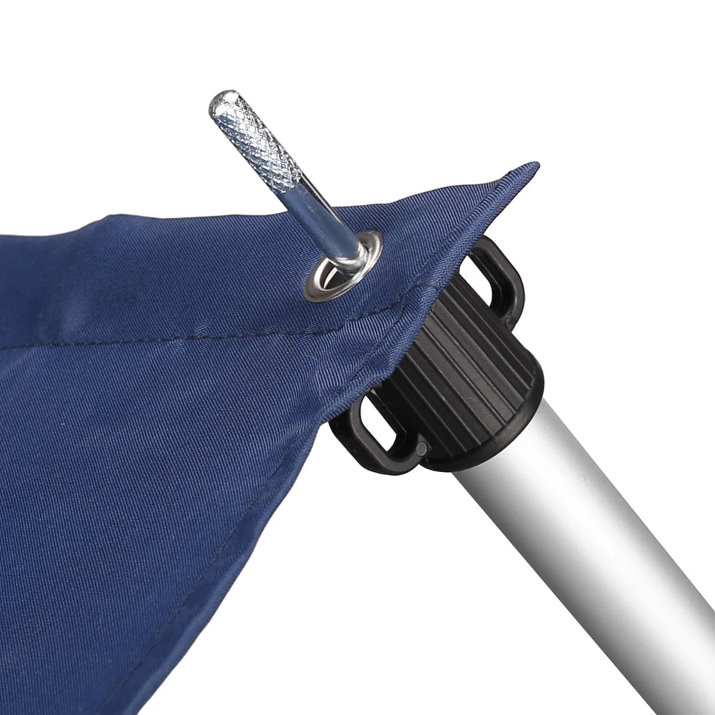 Tent Poles Telescopic Adjustable Awning Canopy Tarp Pole Support Rod for Sun Shelter Garden Camping Tents