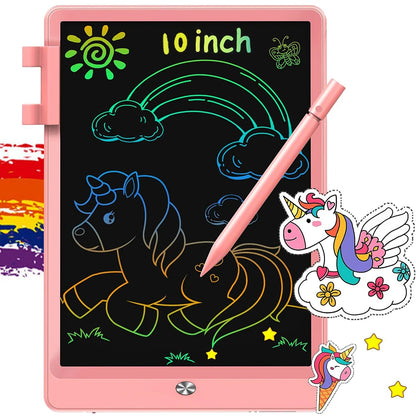 10 inch LCD Drawing Tablet Writing Board Montessori Educational Toys For Kids Students Magic Blackboard Halloween/Christmas Gift