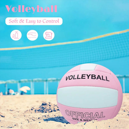 Size 5 Volleyball Professional Training Match Game Ball for Youth Beginners Indoor Practice Ball Outdoor Beach Volleyball