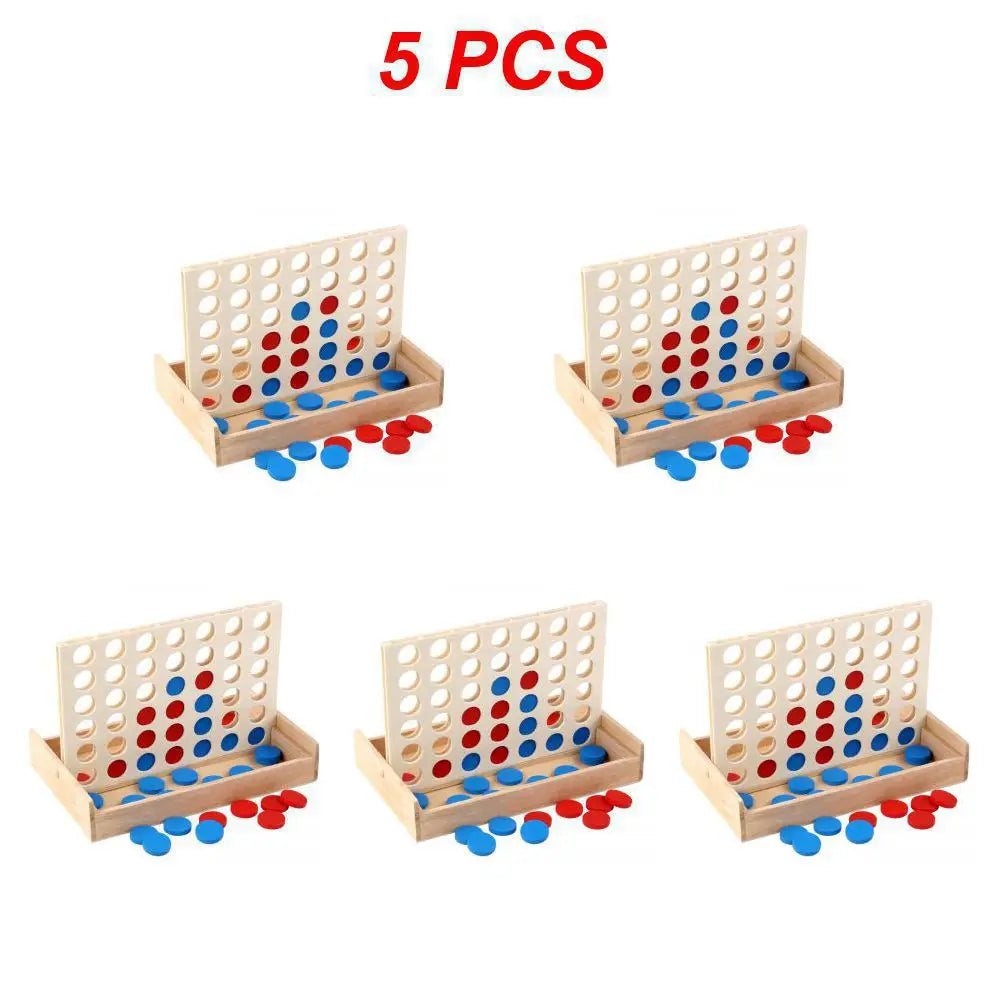 Connect 4 Game Classic Master Foldable Kids Children Line Up Row Board Puzzle Toy Gifts Board Game Parent-child Interactive Toys