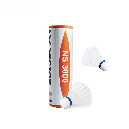 VICTOR NS-3000 Badminton uttlecos Nylon Training Durable Windproof Carbon Sound Resistant 6 Pieces Set Medium Speed