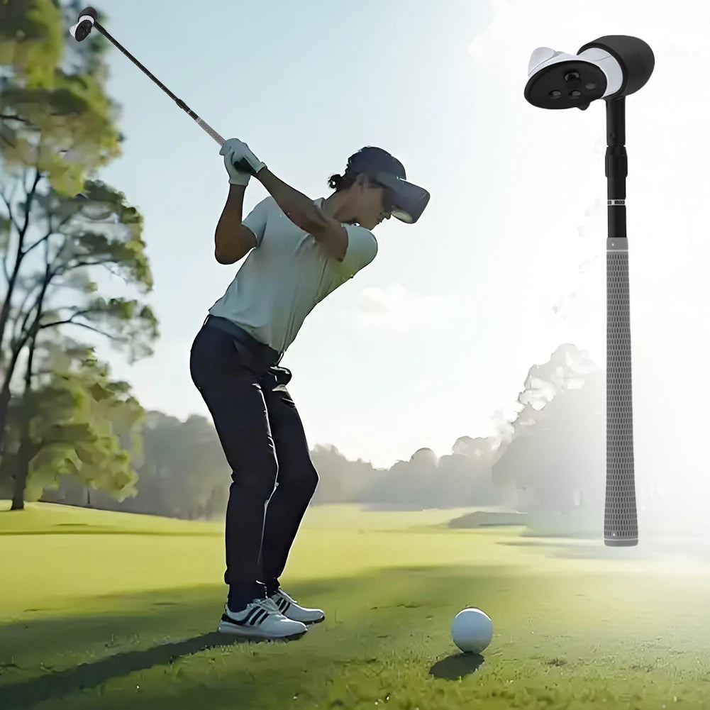 VR Golf Club Golf Club Attachment Non-Slip VR Golf Handle Grip VR Golf Club Grip for Meta Quest 3S/Quest 3/Quest 2 Controller