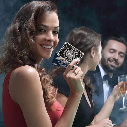 Poker Card Waterproof Poker Playing Cards For Casino Game Magical Playing Cards Party Playing Cards For Casino Party Teen Card