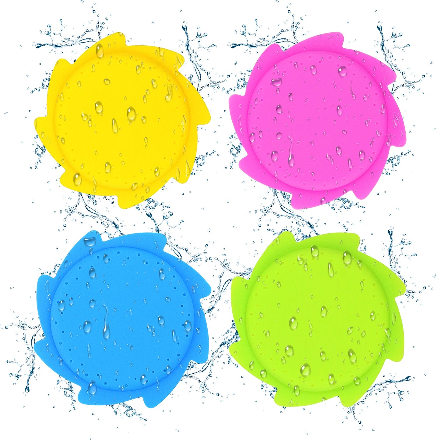 Silicone water sprinkling frisbee children's frisbee beach toy, outdoor beach parent-child water play toy