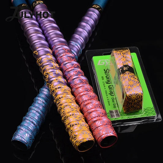 Shock Absorption Tennis Squash Racket For Fishing Rod Baseball Bats Anti-slip Band Grip Tape Badminton Sweatband Sweat Absorbed