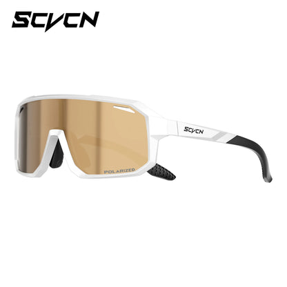 SCVCN Children Cycling Glasses Kids Outdoor Sports Sunglasses UV400 MTB Bike Eyewear Girls Boys Camping Fishing Golf Accessories