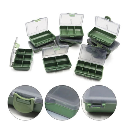 1-8 Compartments Storage Box Carp Fishing Tackle Boxes System Fishing Bait Spoon Hook Storage Container Portable Fishing Box