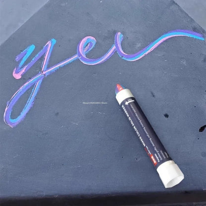 Color Mix Solid Paint Stick 8Color Handmade Wall Graffiti Waterproof  Tasteless Creative Signature Pen Art Painting Crayons